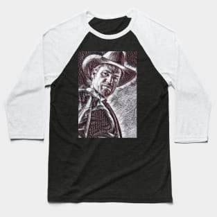 JUSTIFIED - Timothy Olyphant Baseball T-Shirt